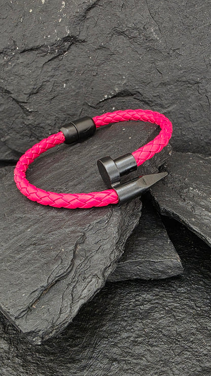 Pulsera varón acero quirúrgico