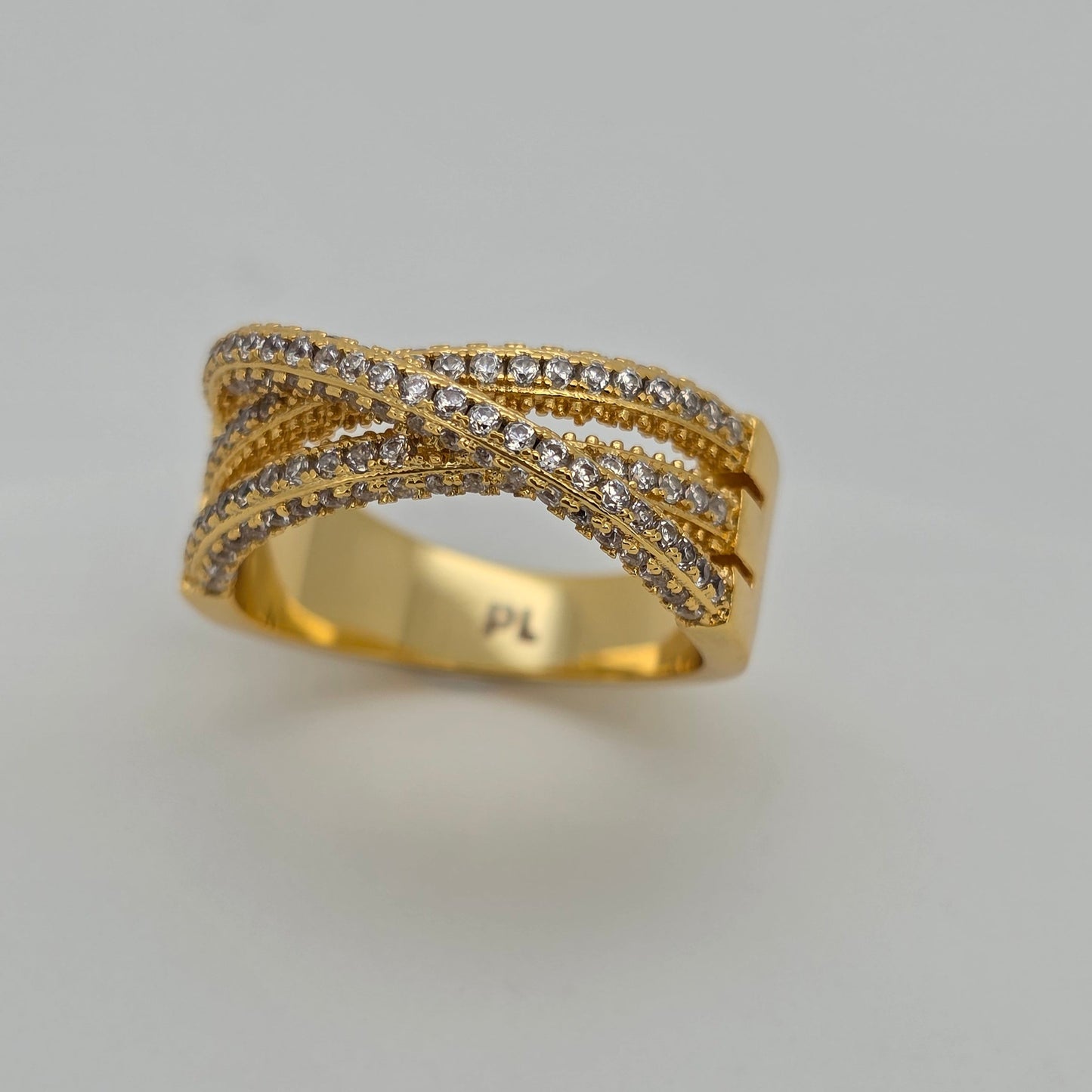 Anillo cristal pavés Ignacia