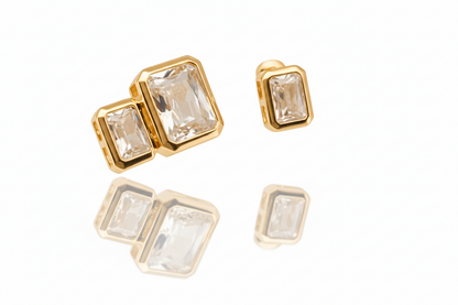 Aros cristal  florencia