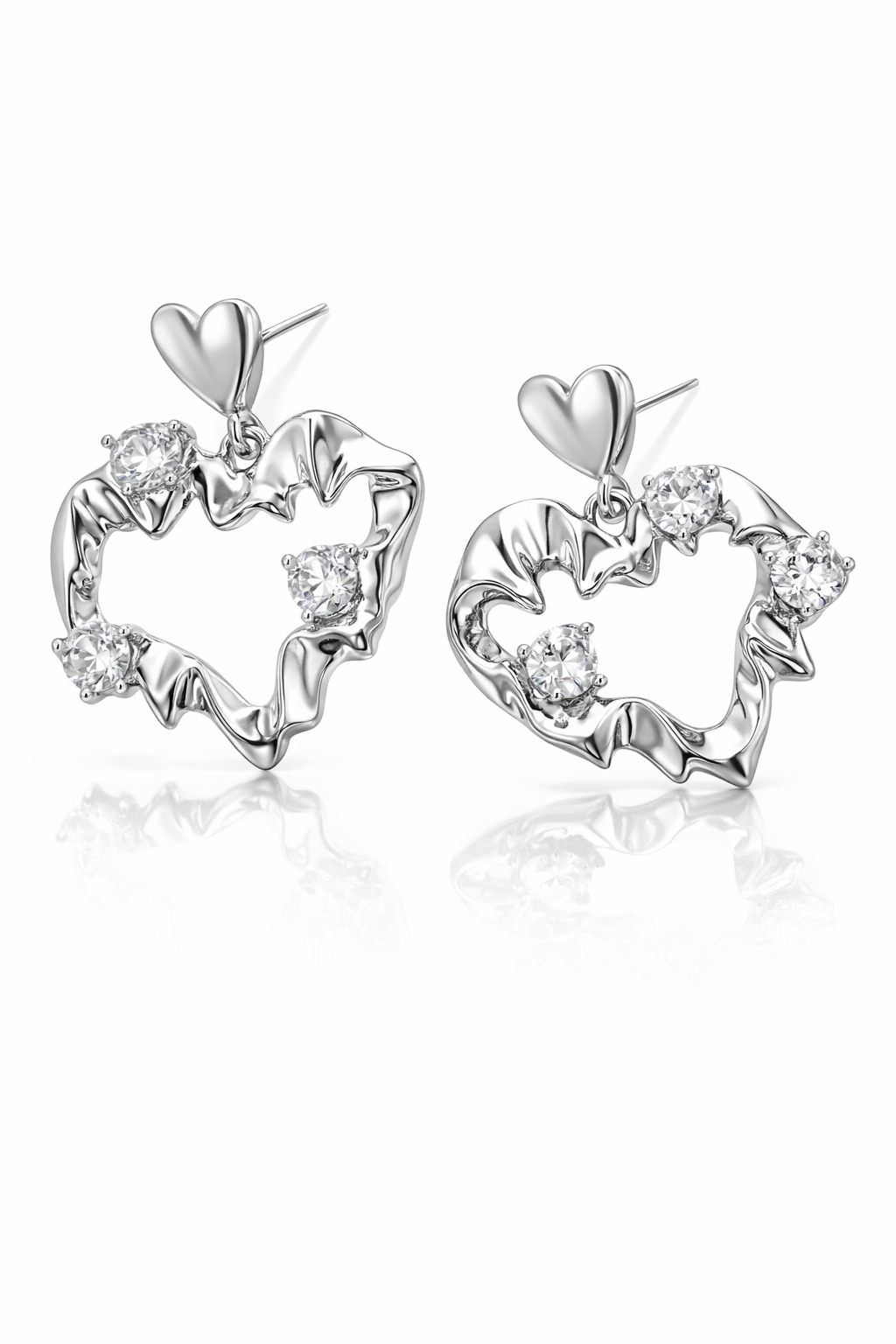 Aros cristal paves  Aquiles