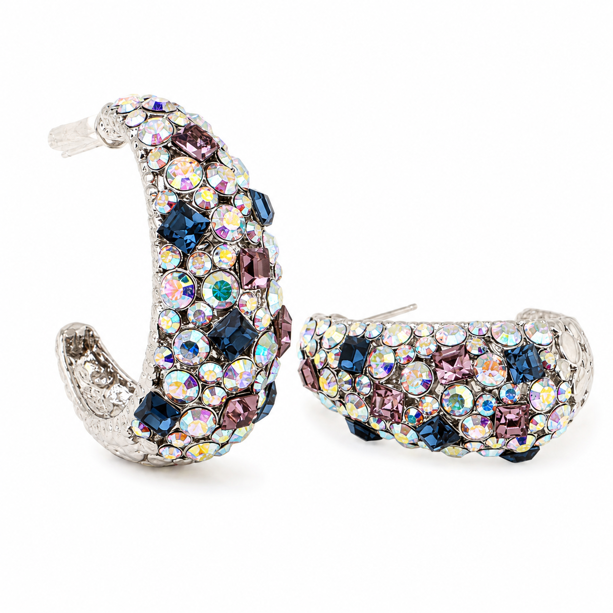 Aros cristal Swarovski Bany