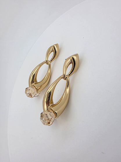 Aros cristal Swarovski Atenea