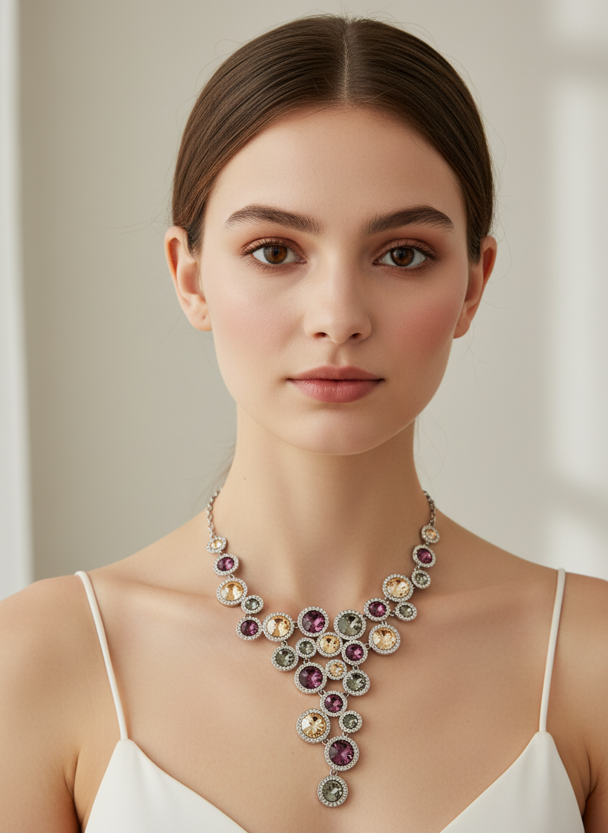 Collar cristal Swarovski Zoe