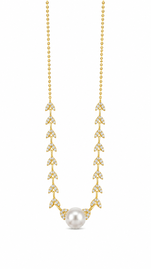 Collar de plata lucrecia