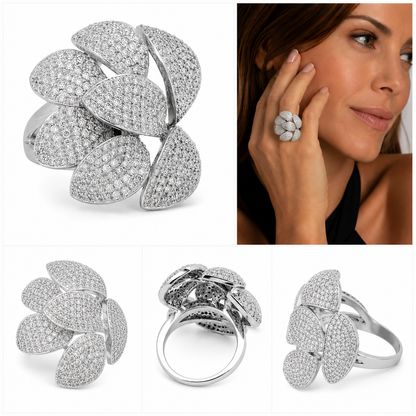Anillo plata Turca Petalina