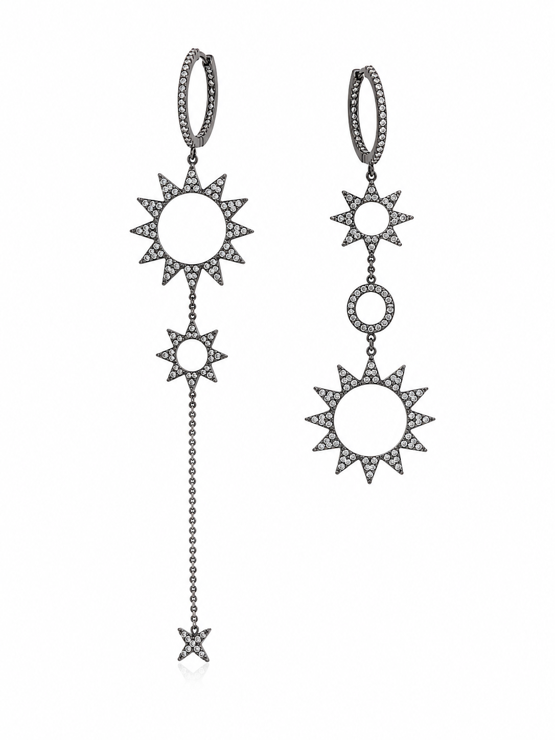 Aros cristal pavés Sol Astra