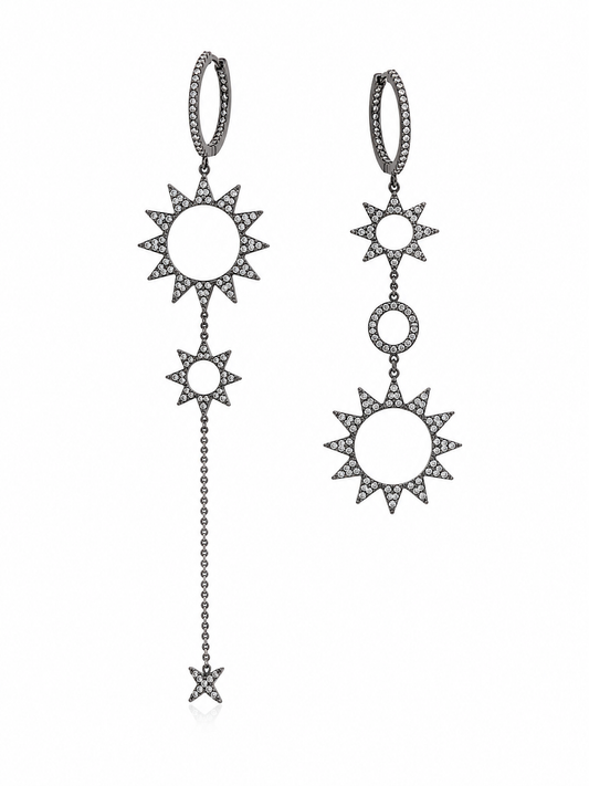 Aros cristal pavés Sol Astra