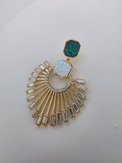 Aros cristal Swarovski Dione