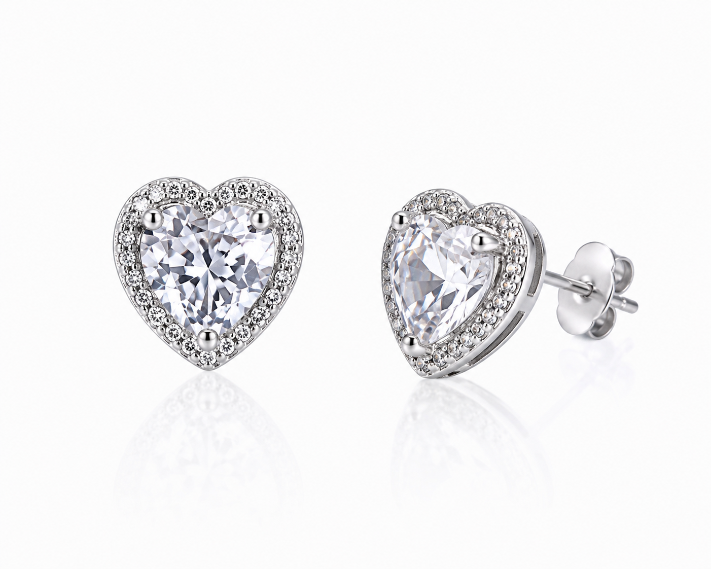 Aros cristal Swarovski Amore