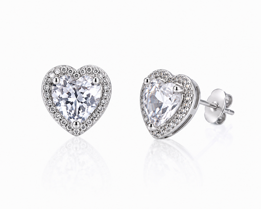 Aros cristal Swarovski Amore