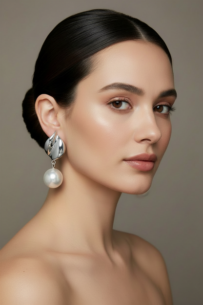 Aros Pavés Aura Nacar