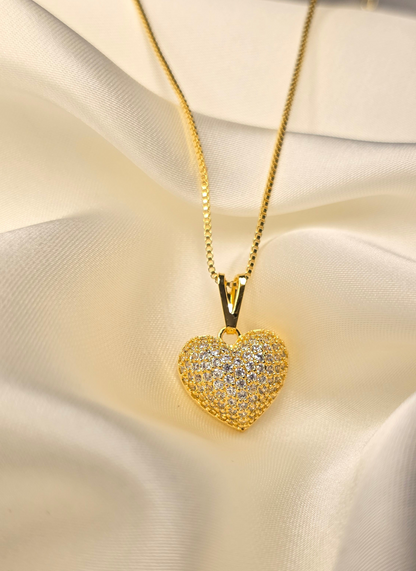 Collar Aura Corazón Lumina