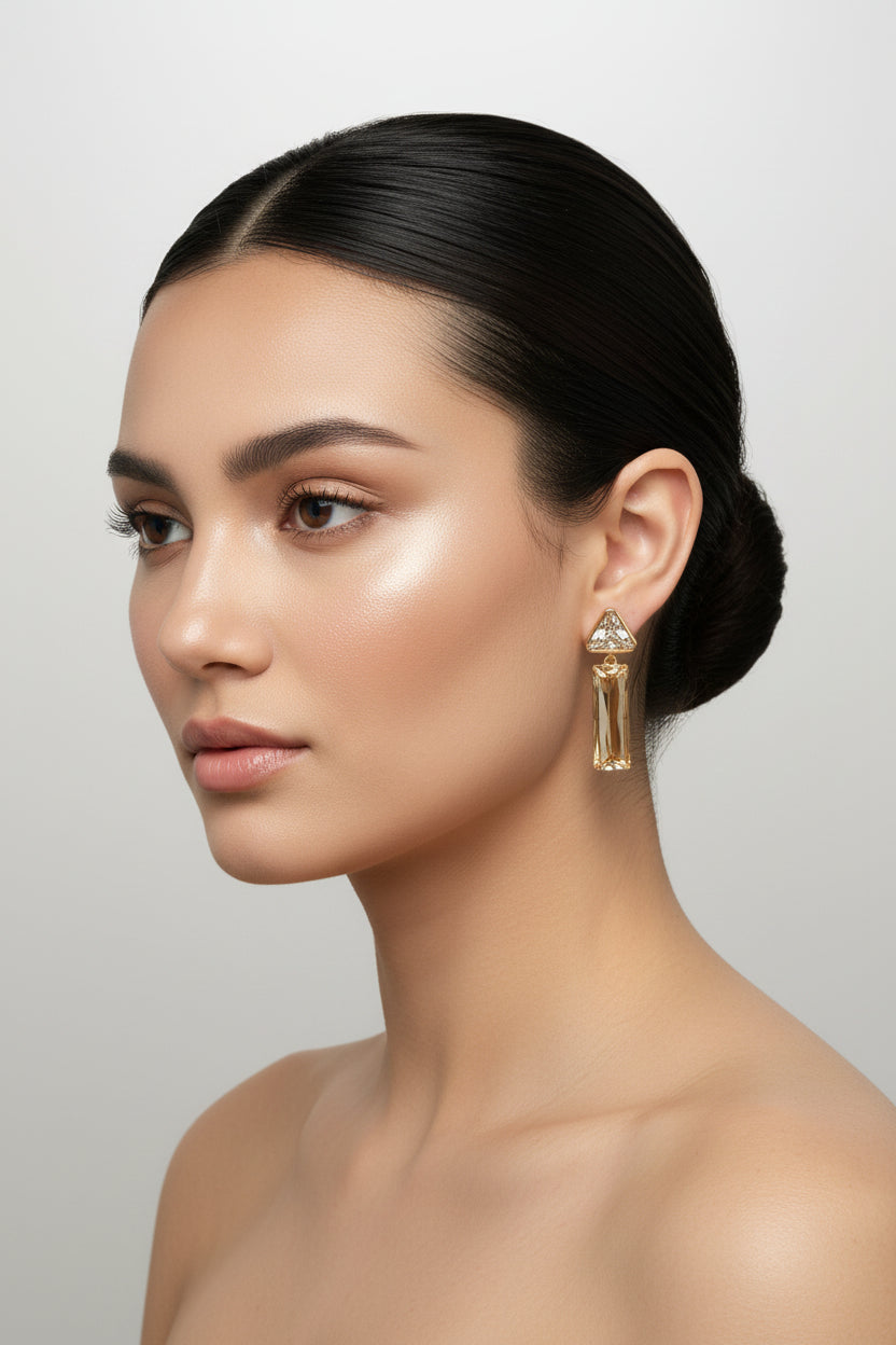 Aros cristal Swarovski Geometri