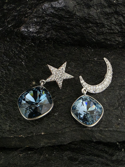 Aros constelación cristal Swarovski