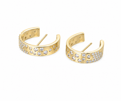 Aros cristal pavés Nara