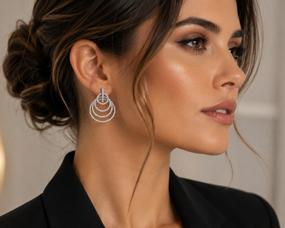 Aros plata Turca jiany
