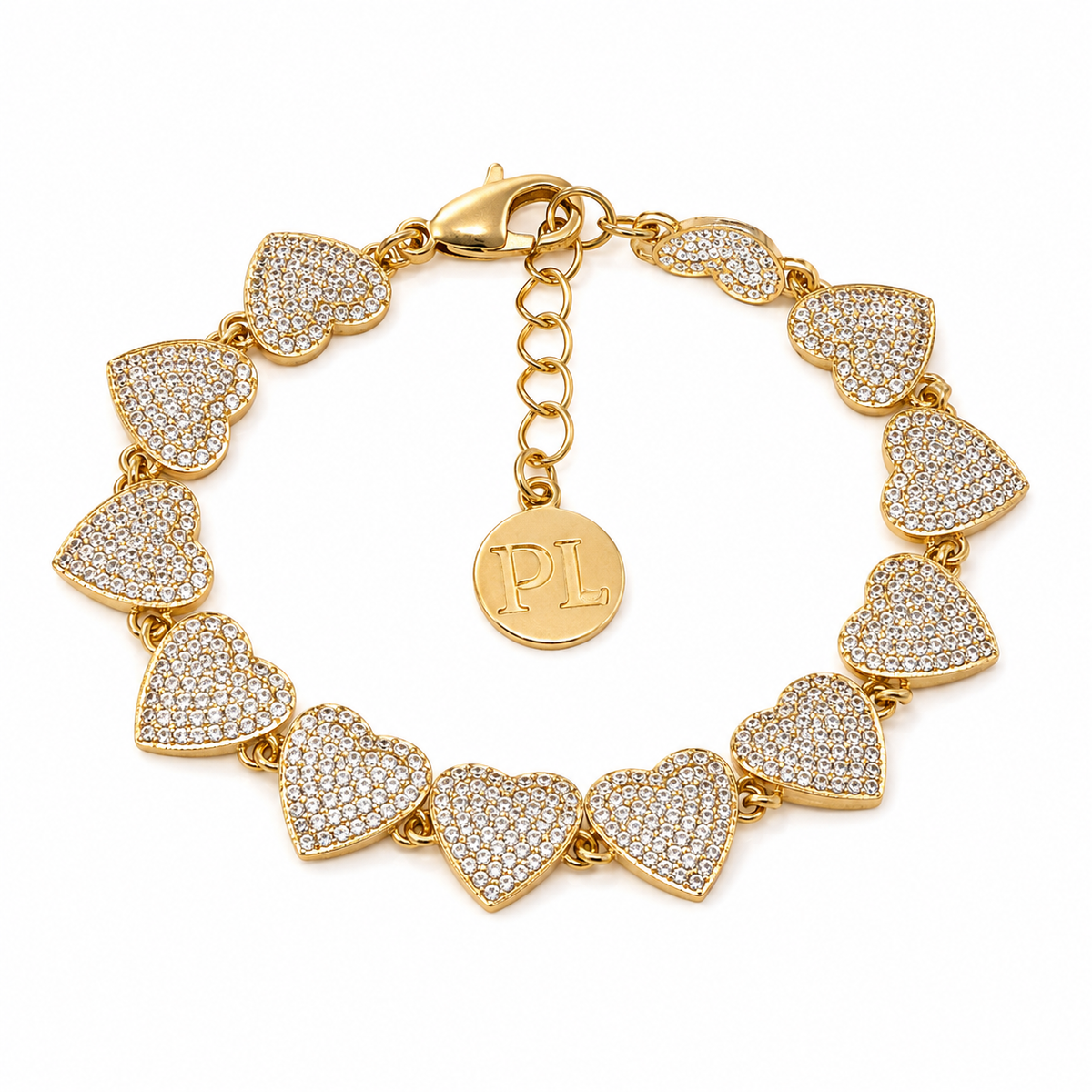 Pulsera cristal pavés love nilo