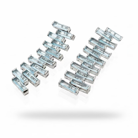 Aros  cristal Swarovski Celina