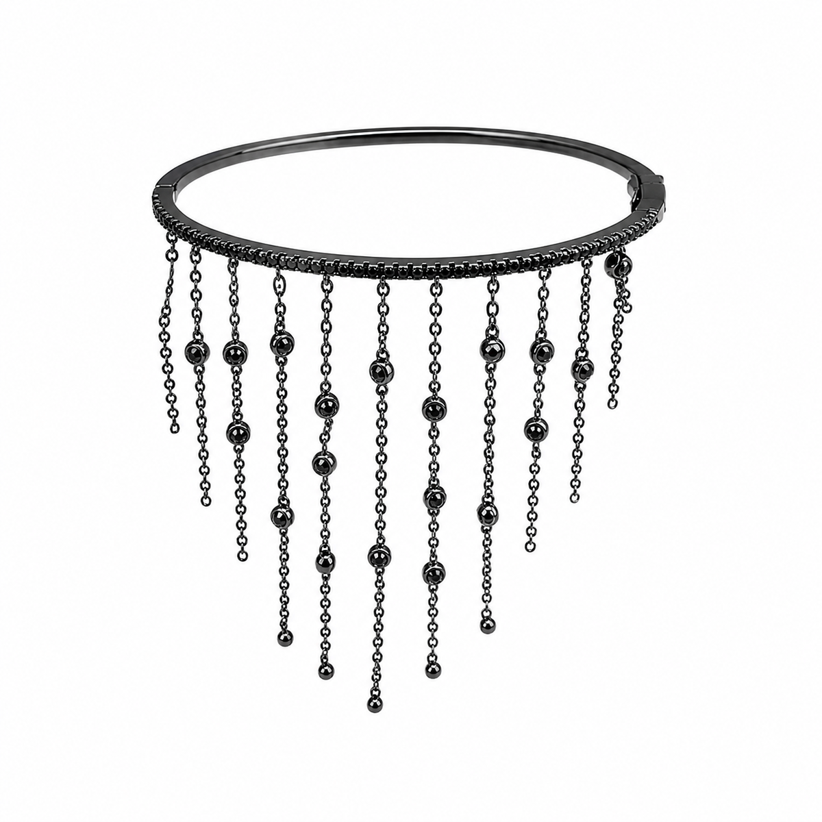 Pulsera cristal pavés Black