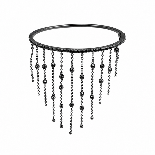 Pulsera cristal pavés Black