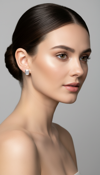 Aros cristal  florencia