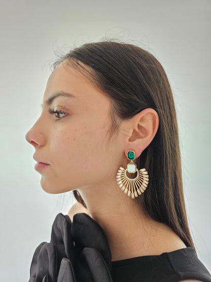 Aros cristal Swarovski Dione