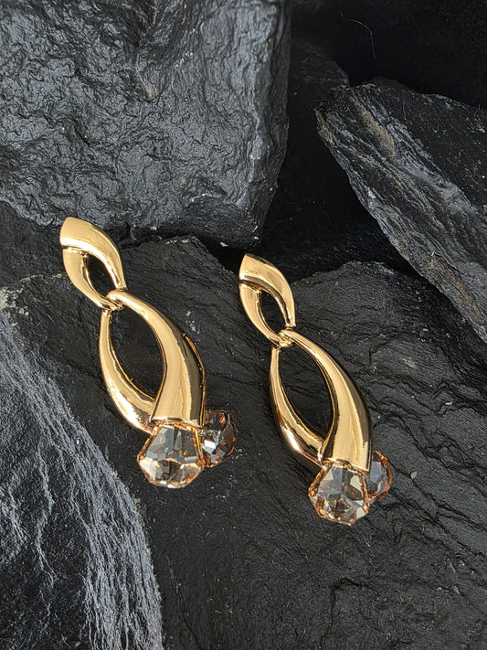 Aros cristal Swarovski Atenea