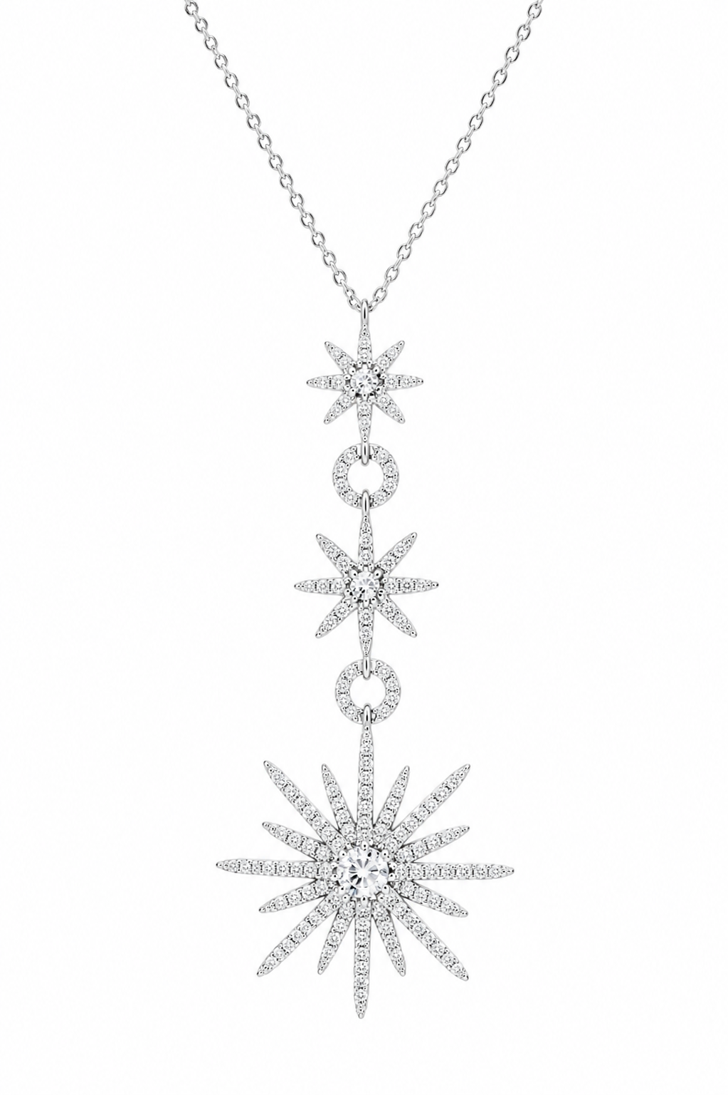 Collar cristal pavés Meteorito