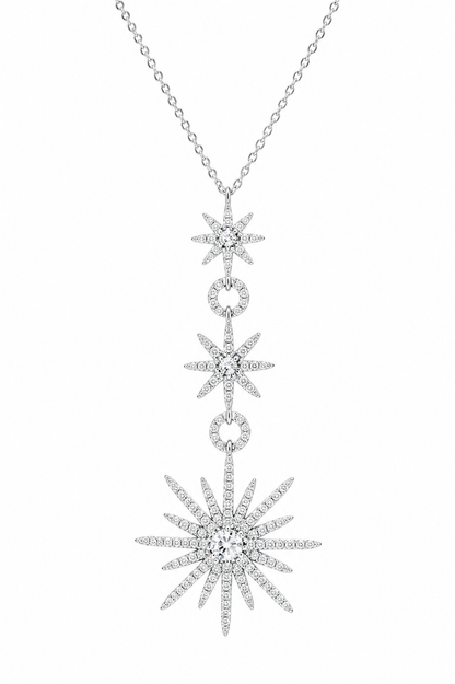 Collar cristal pavés Meteorito