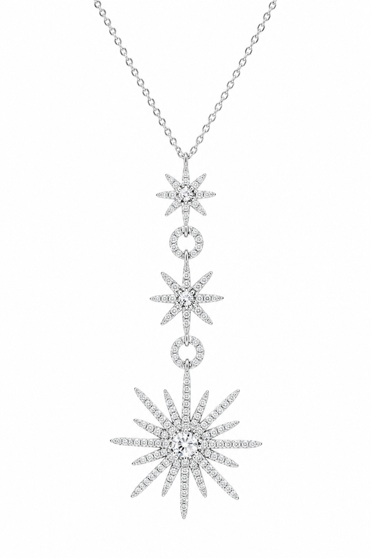 Collar cristal pavés Meteorito