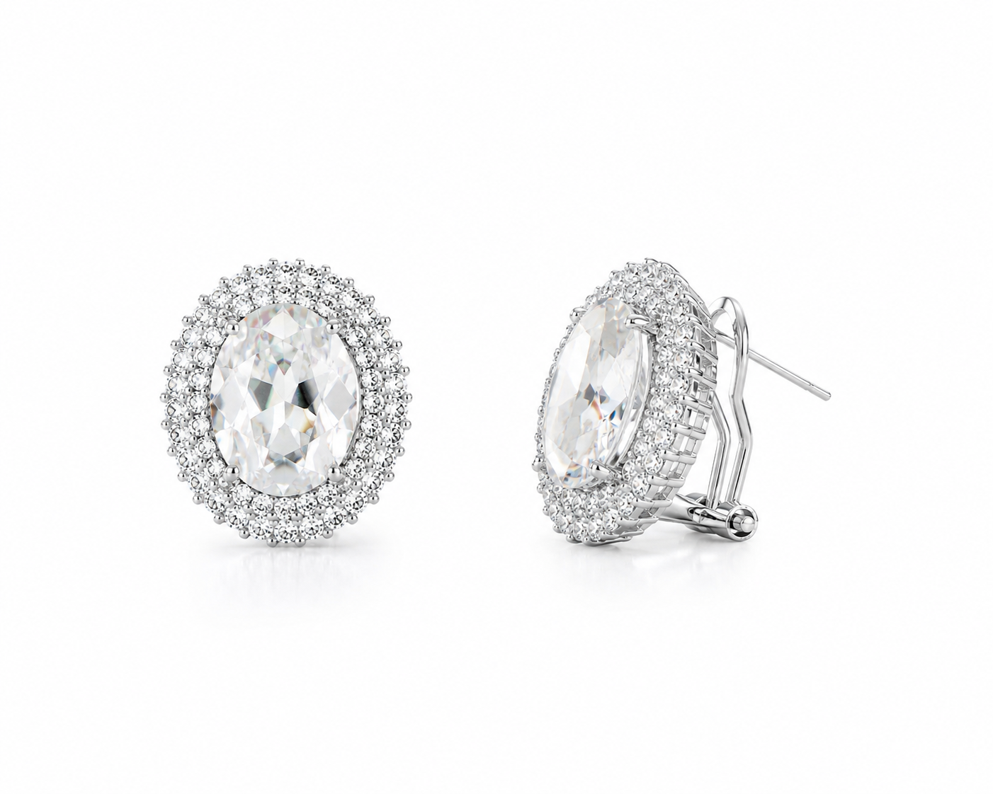 Aros cristal Swarovski Eclipse