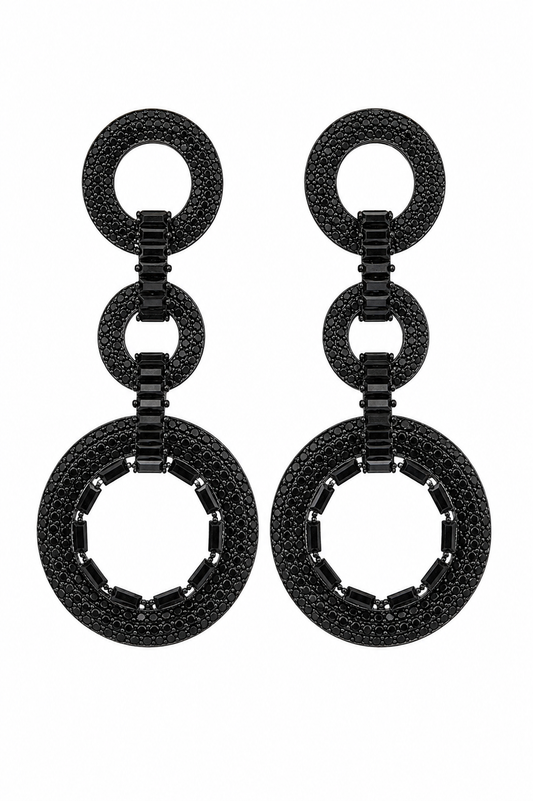 Aros cristal pavés Eclipse mum