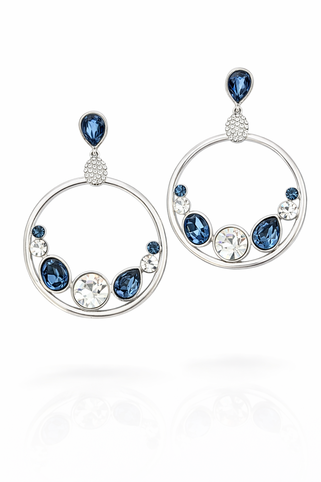 Aros cristal Swarovski lumaria