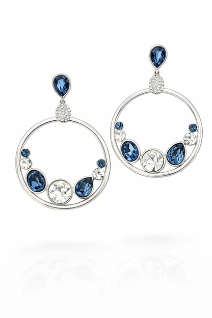 Aros cristal Swarovski lumaria