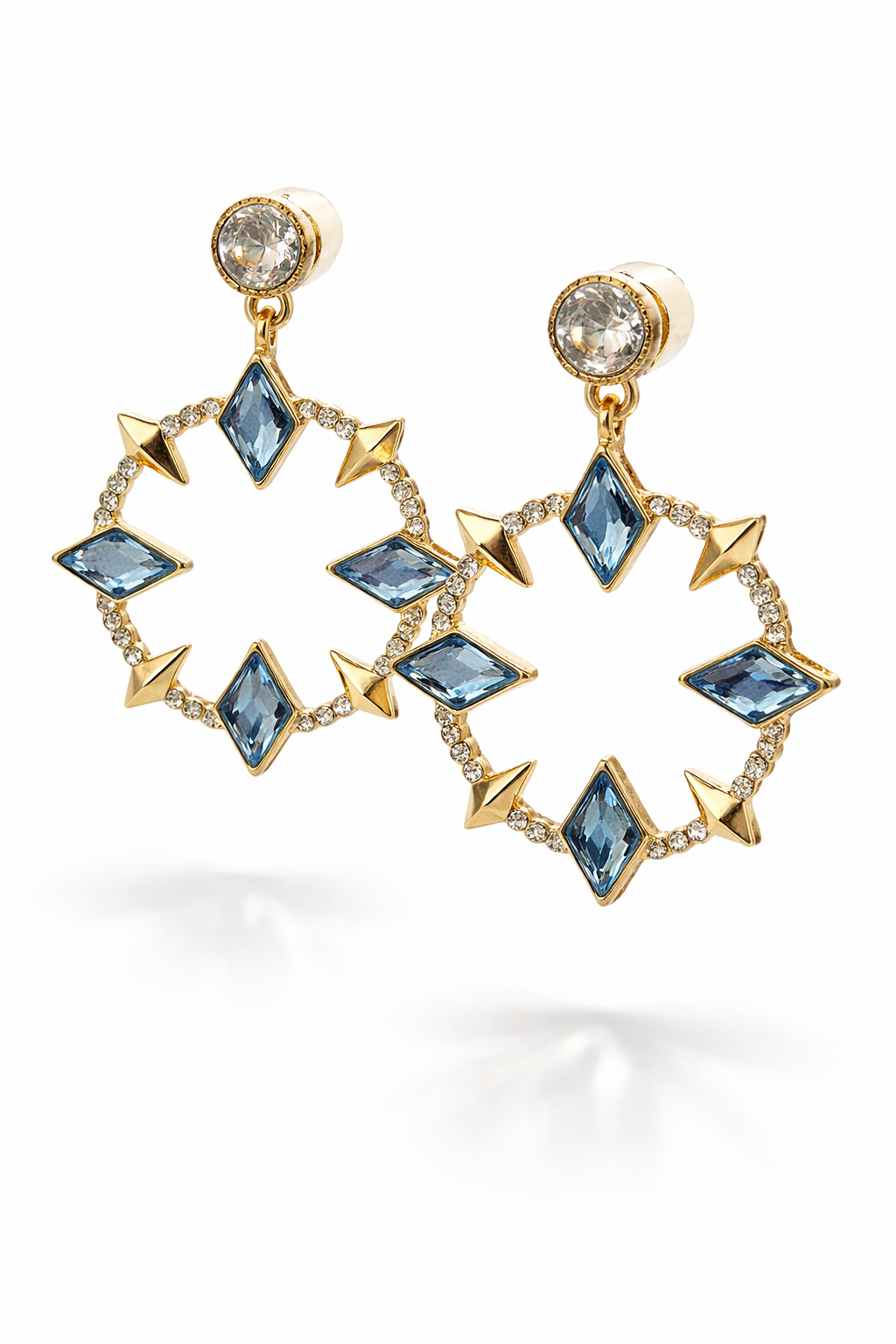Aros cristal Swarovski Polini