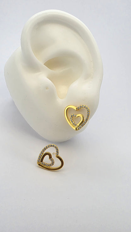 Aros Aura perla Amor eterno