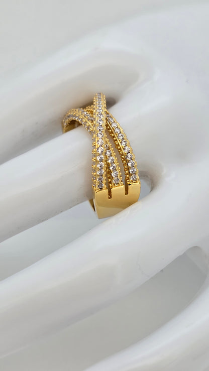 Anillo cristal pavés Ignacia