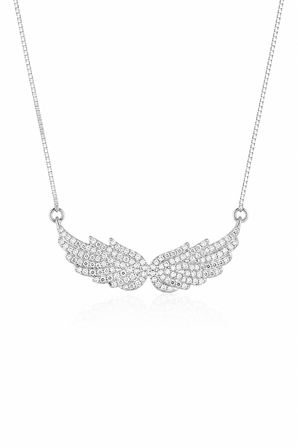 Collar cristal pavés Alas de angel
