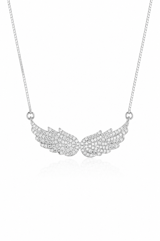 Collar cristal pavés Alas de angel