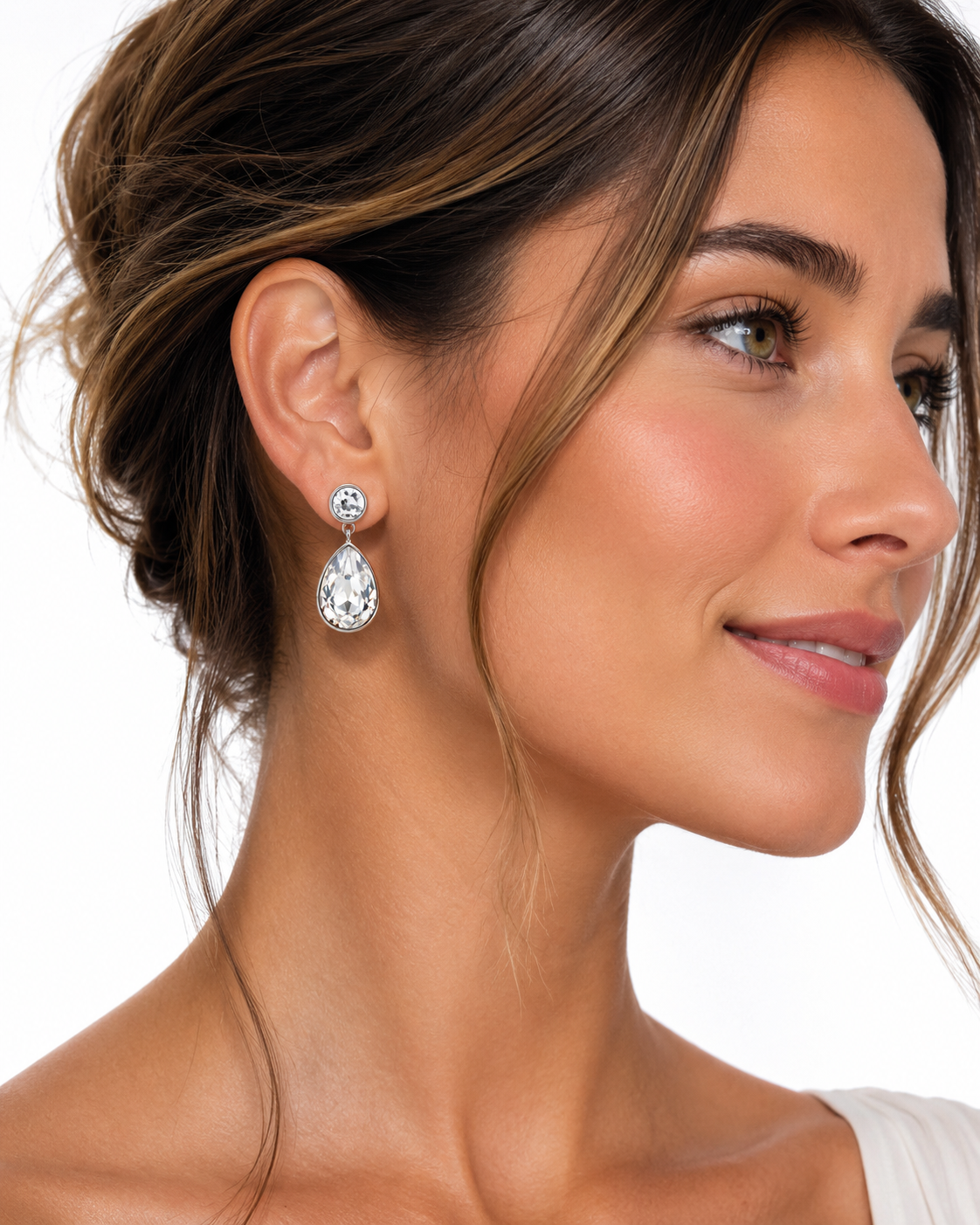 Aros cristal Swarovski Glenn