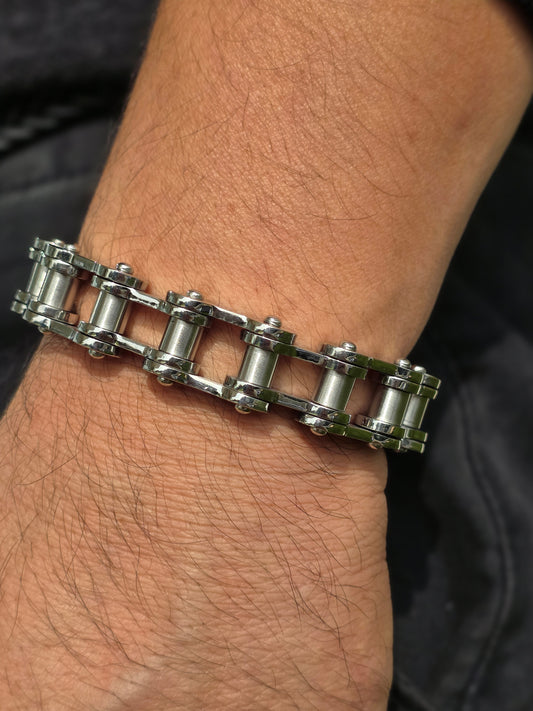 Pulsera varón acero quirúrgico Sandro