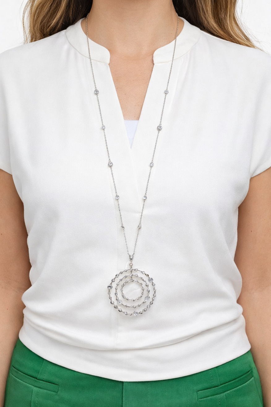 Collar  cristal Pavés Órbita
