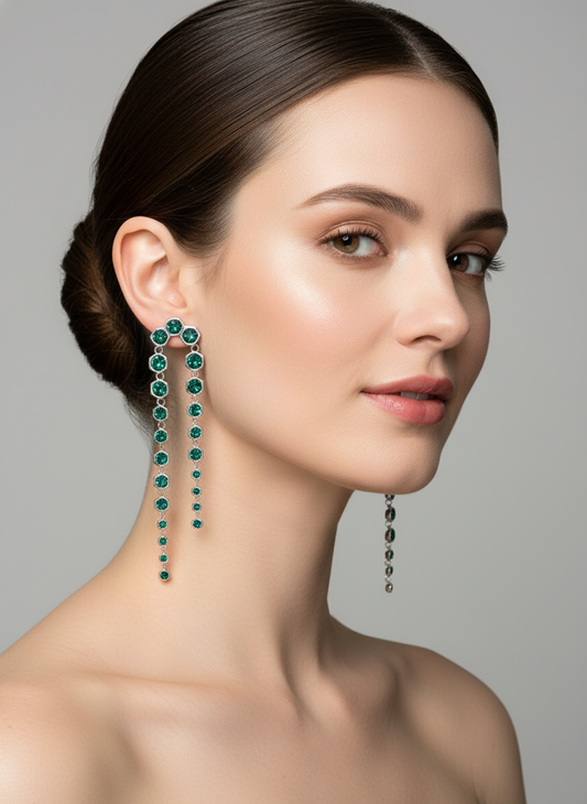 Aros cristal Swarovski tonka