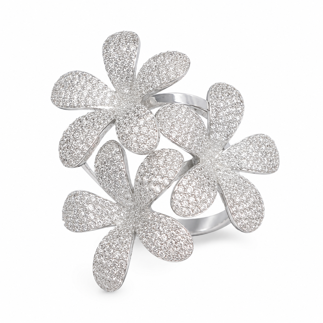Anillo plata turca Flora