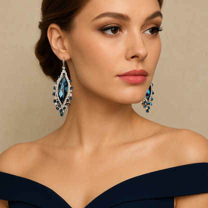 Aros cristal Swarovski irena