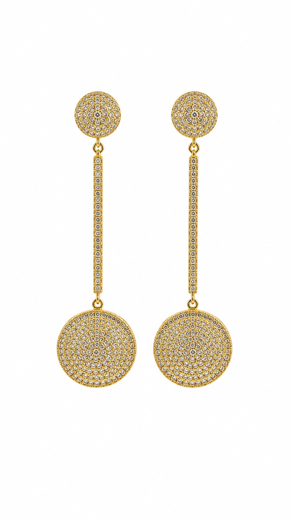 Aros cristal pavés Karin