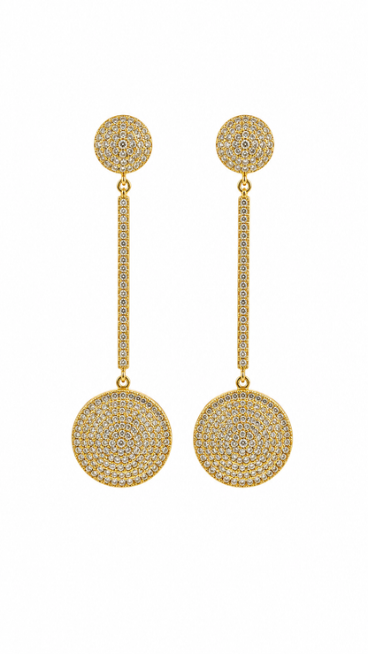 Aros cristal pavés Karin