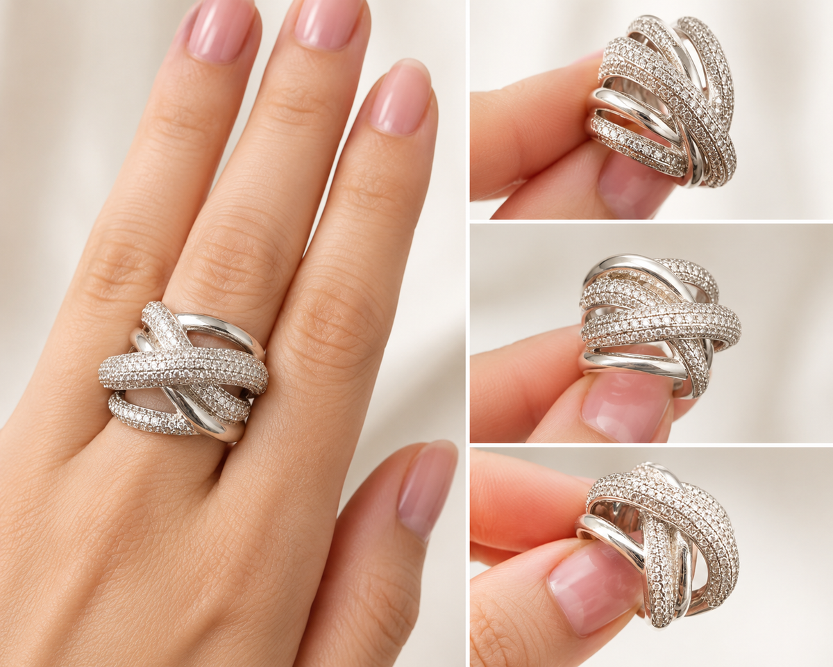 Anillo plata turca Derya