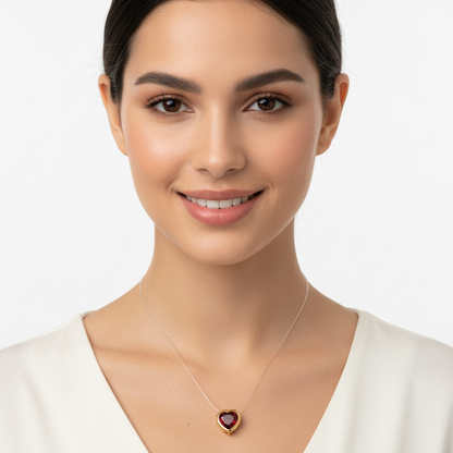 Collar Aura flotante love