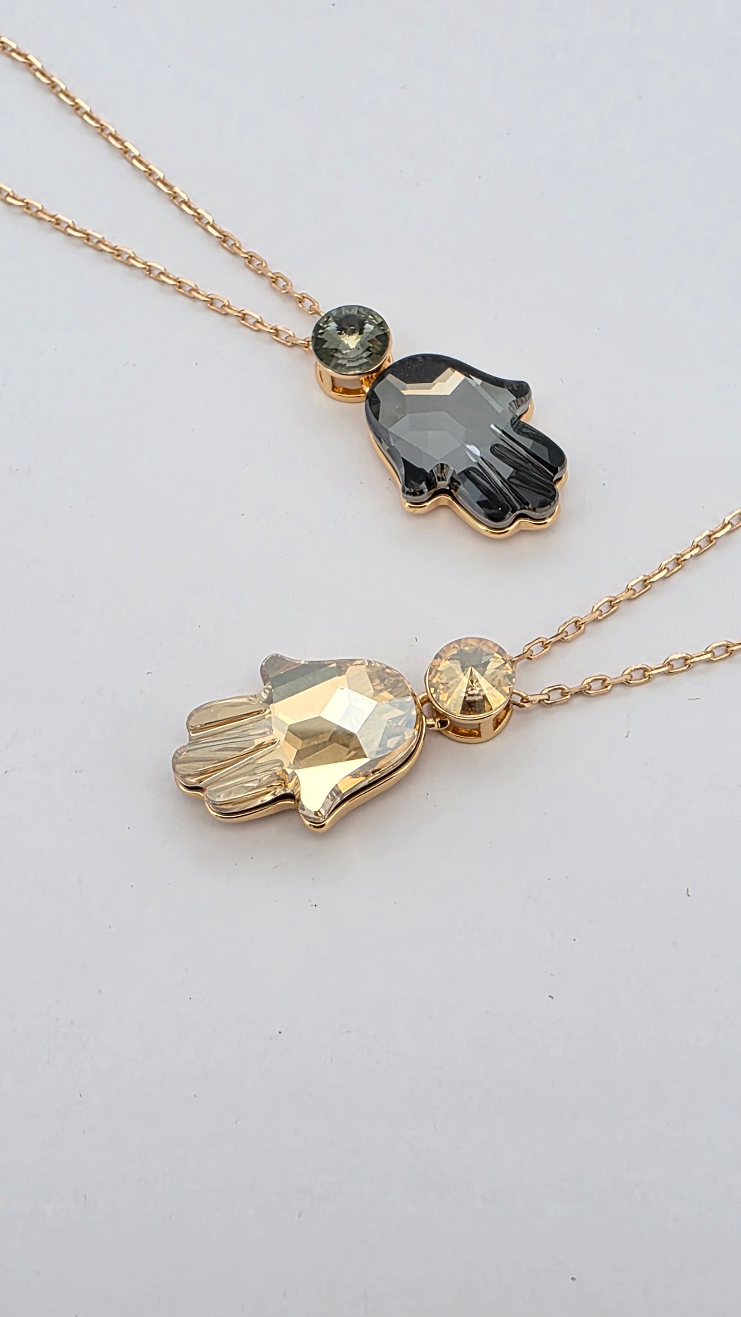 Collar Swarovski mano de fatima